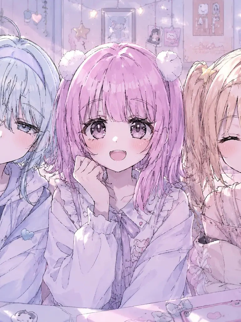 Francepan_.의 自称アイドルグループ🩷💛🩵