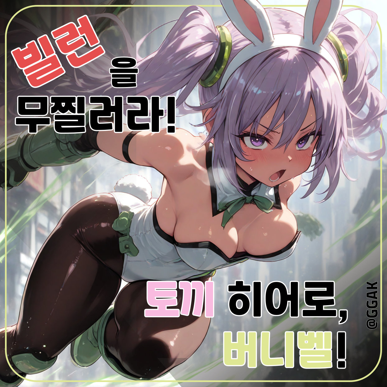 바니걸 히어로! 버니벨! 대표 이미지