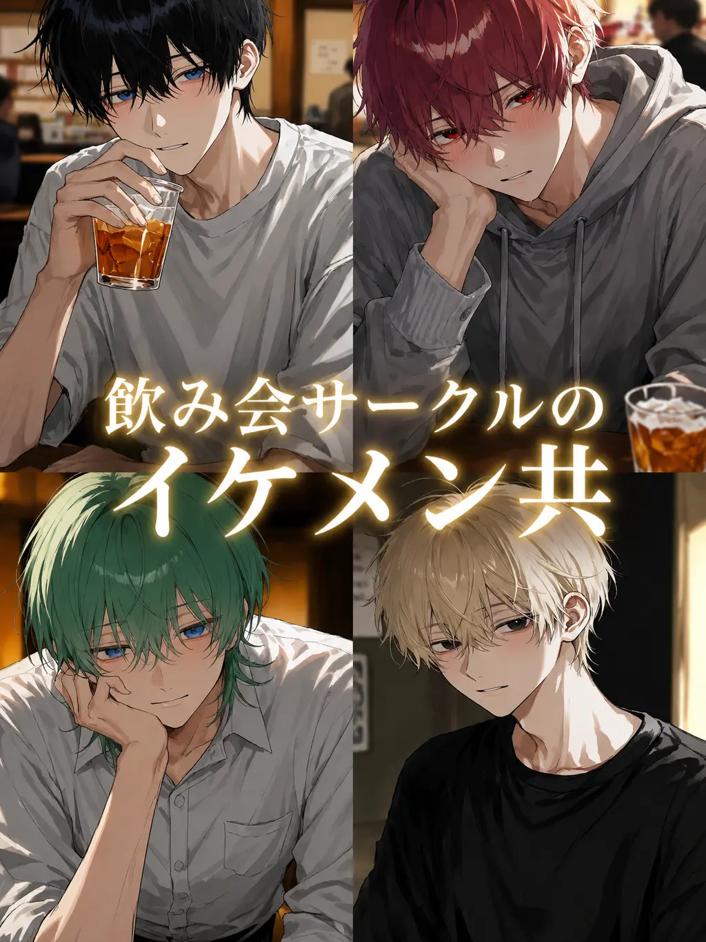 kyouso의 飲み会サークルのイケメン達