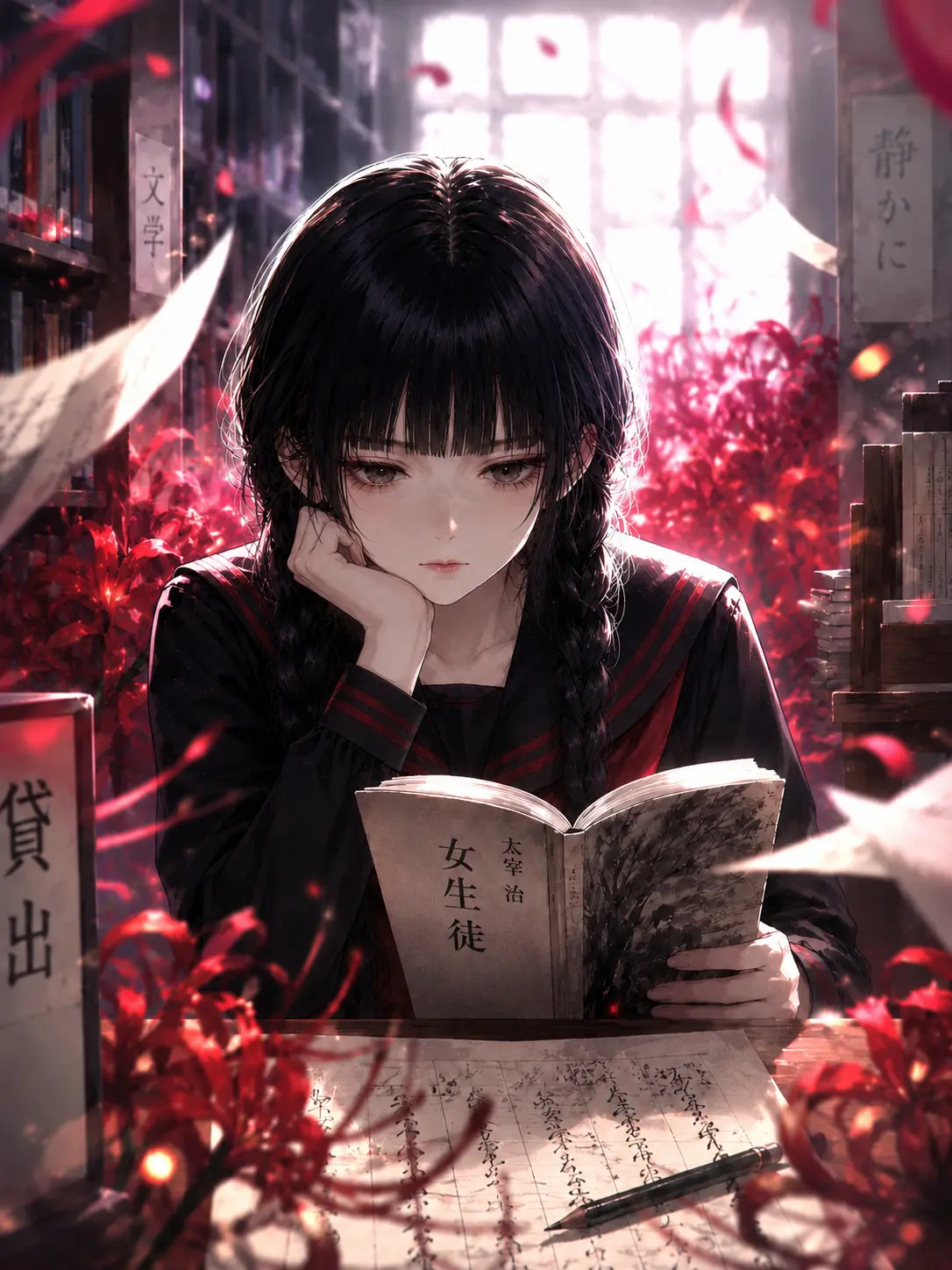 StupidDhole8473의 文学少女は小説より奇なり。