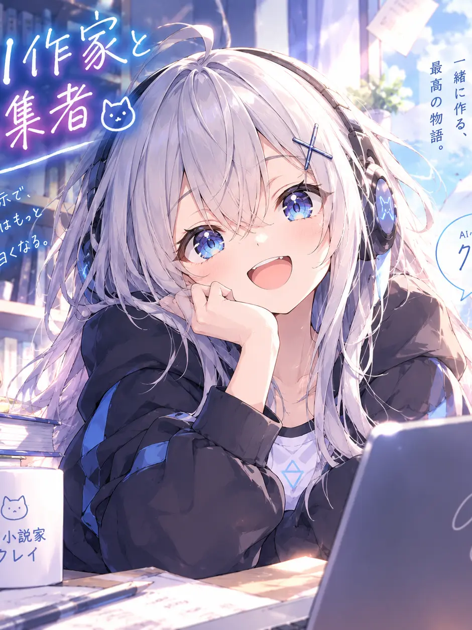 FabricTrade6702의 クレイ、今日も小説を書く。