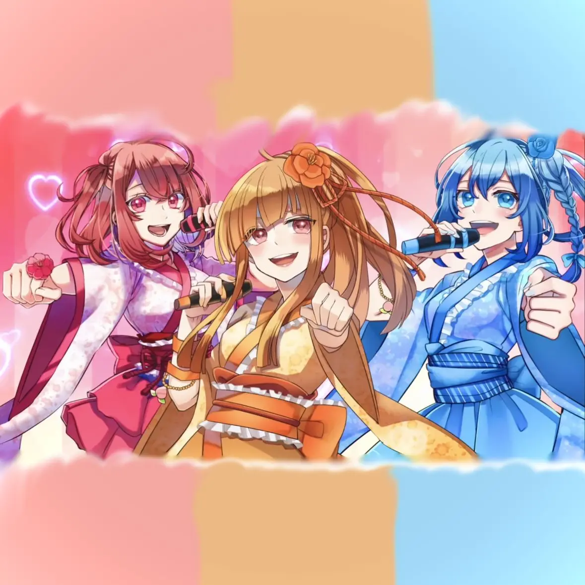 kuro.Pichirisu의 3人の大人気アイドル🍑