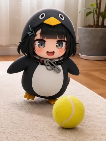 Manko_nametai.1919의 ペンギンのいる家族