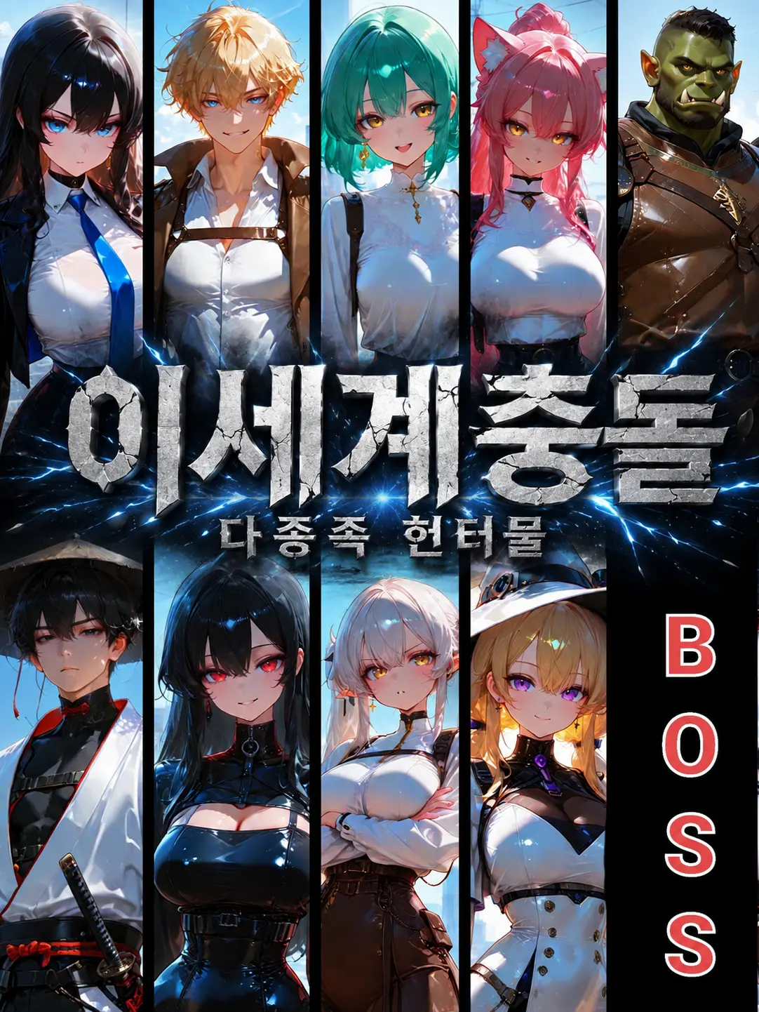 pinkhairlove의 다종족 헌터물 rpg
