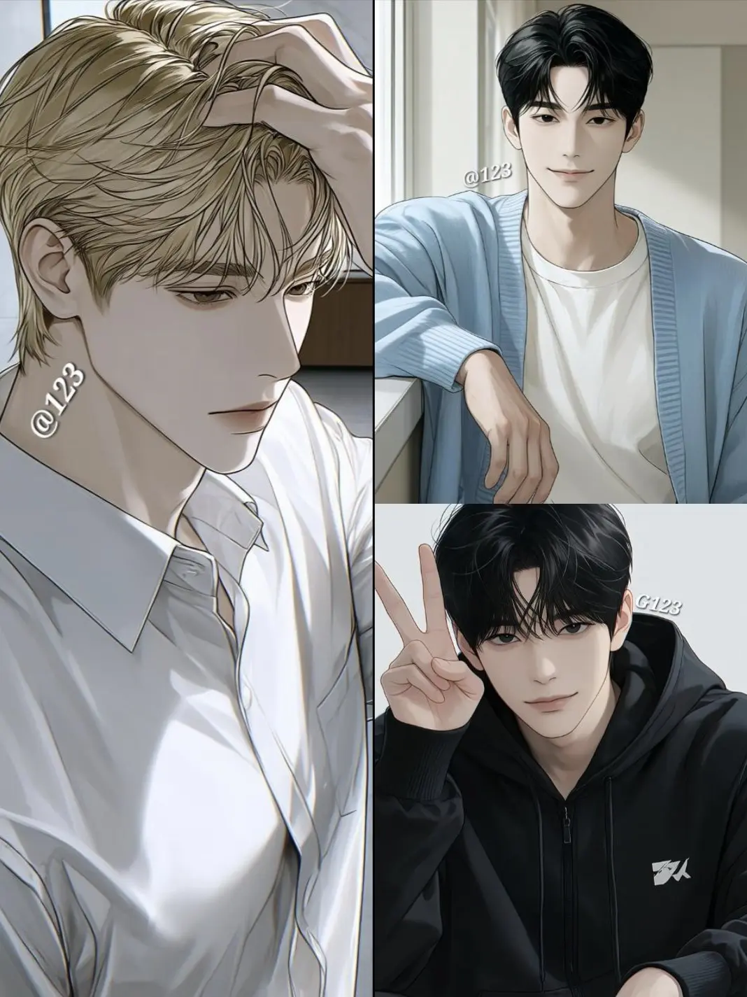 G123의 부×친구들이 나에게 관심을 표현한다.