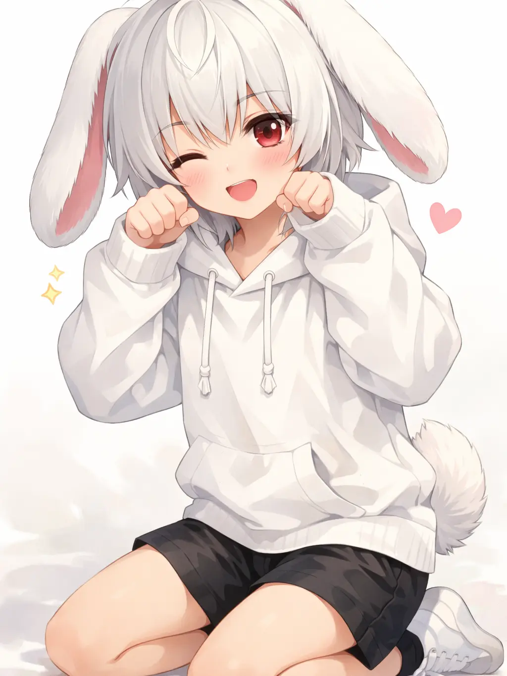 PluckyLeech0236의 謎の中性うさぎ配信者