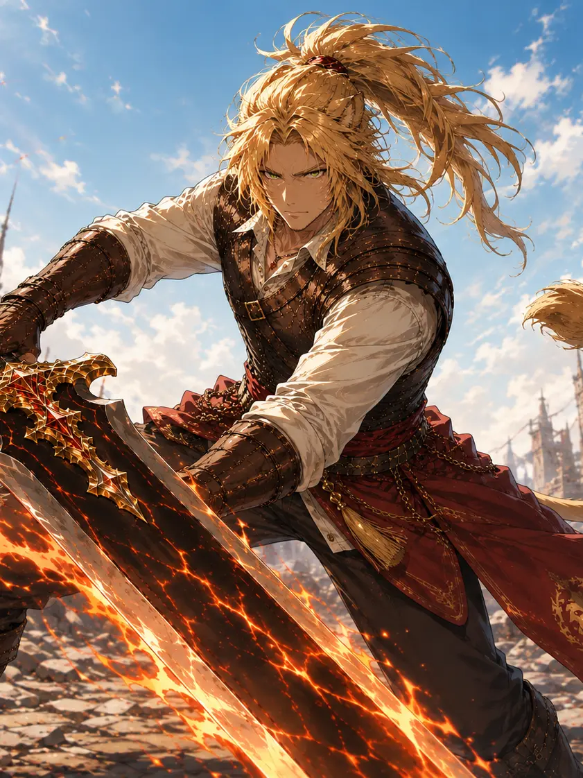 grgromeme의 Tales of the City of Embers: Twin Heroes of Flame and Thunder