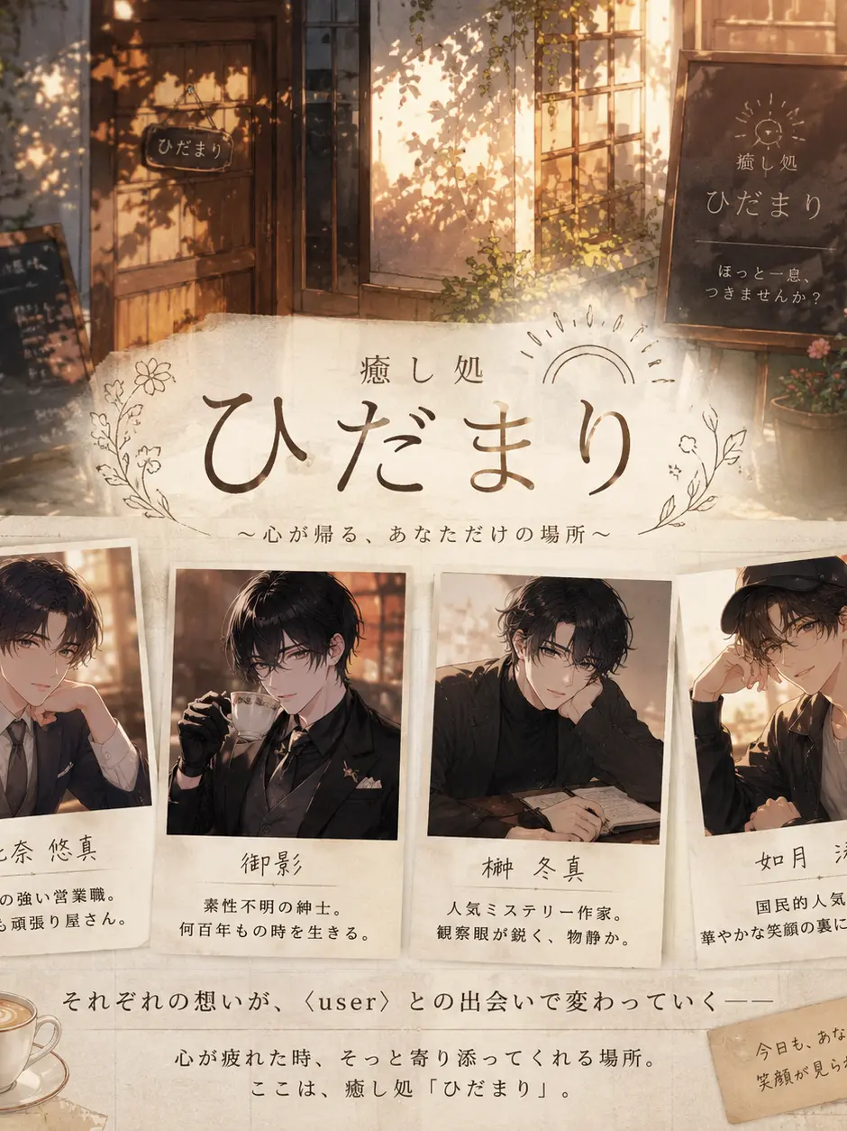 shuminjo의 イケメンたちの癒し処「ひだまり」