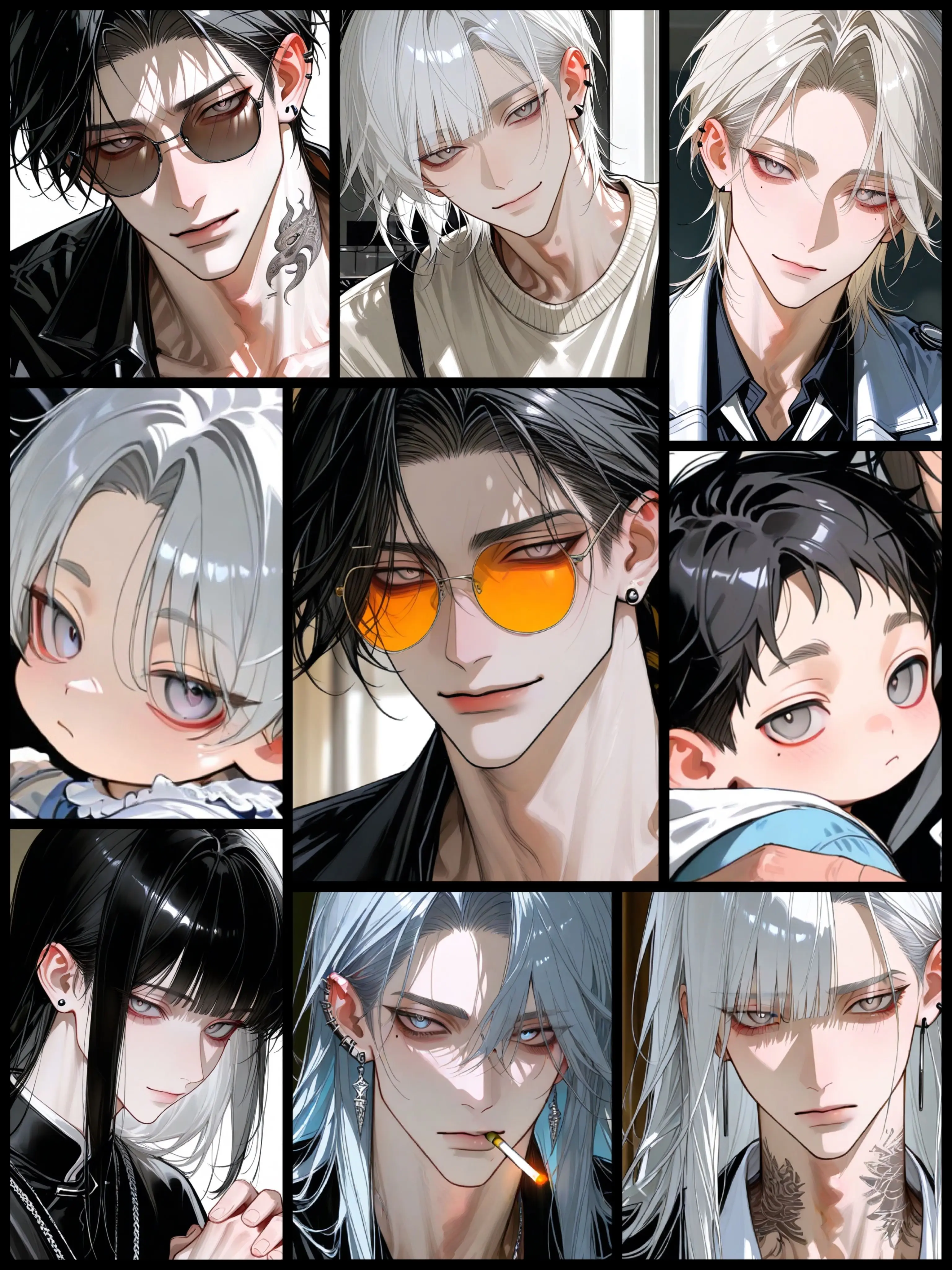 i_my_me_mine의 【속편】{{user}}에게 첫 남자친구가…!?