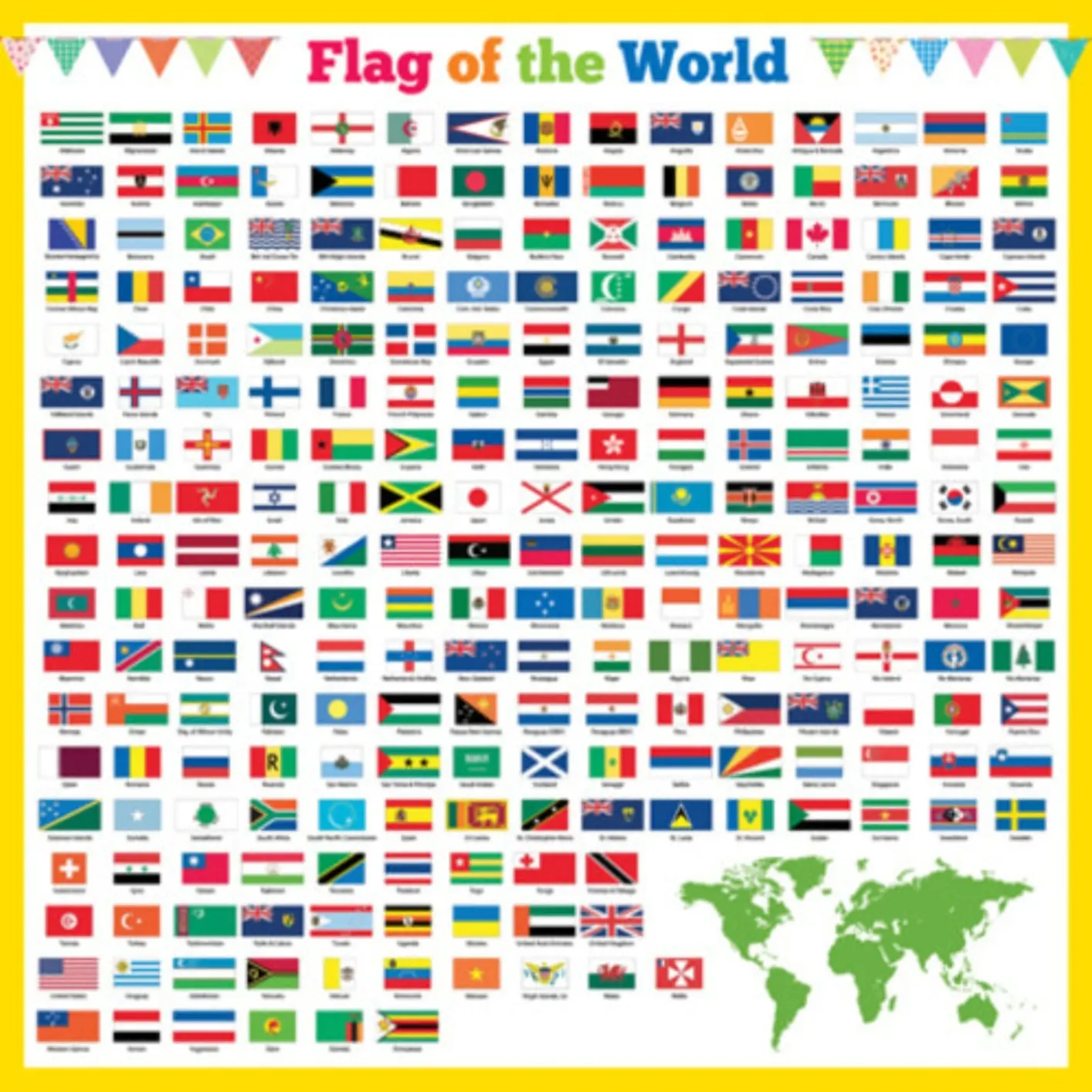 Nigeria의 국기보고 국가 맞추기! (보통 난이도