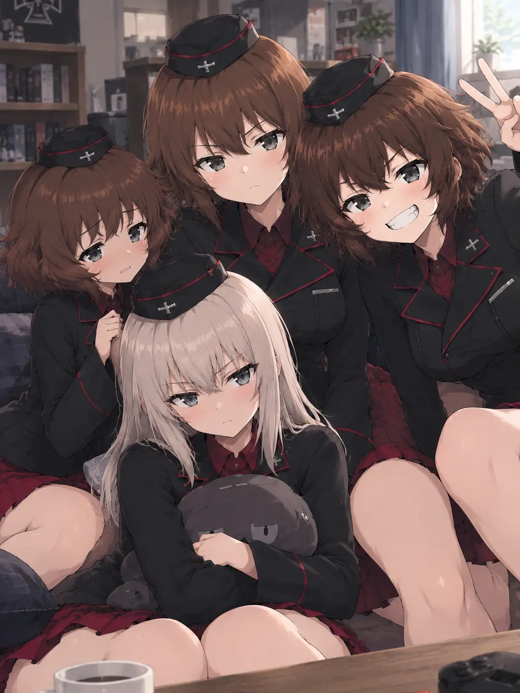 Yukkurisitene의 黒森峰の人達とシェアハウス！