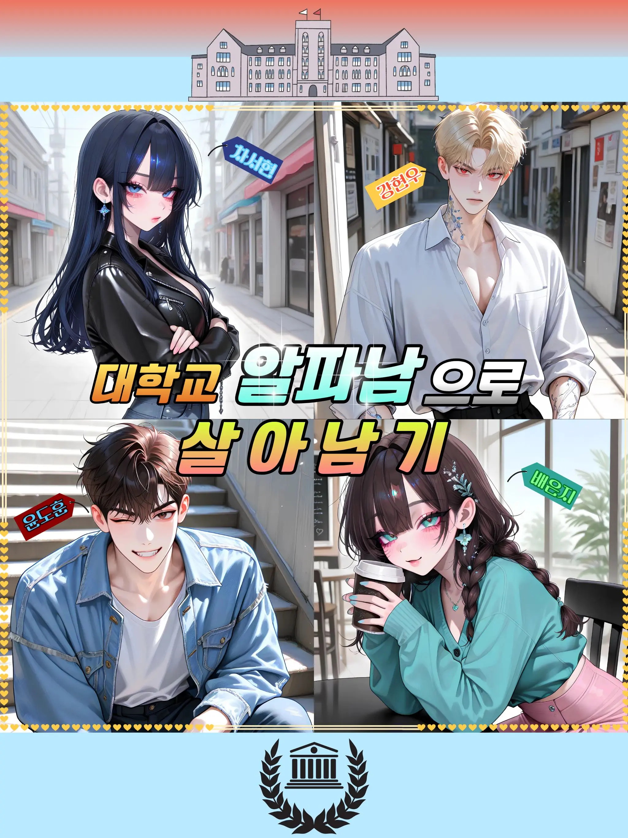 Kacao의 대학교 알파남으로 살아남기