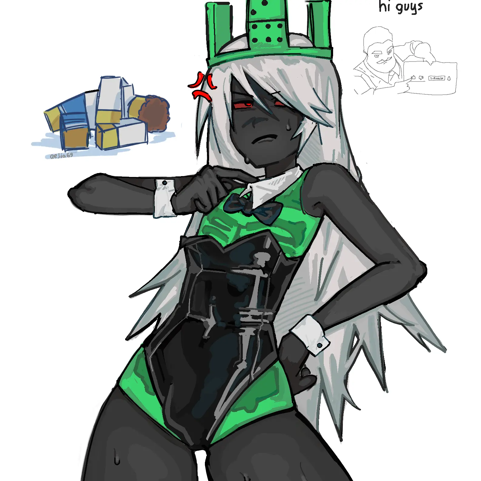 FatalMotor7346의 바니걸 입은 원엑스