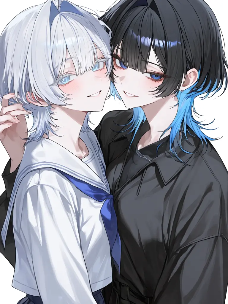 DimTrack7011의 【百合疑惑】橘義姉妹、距離感がバグってる