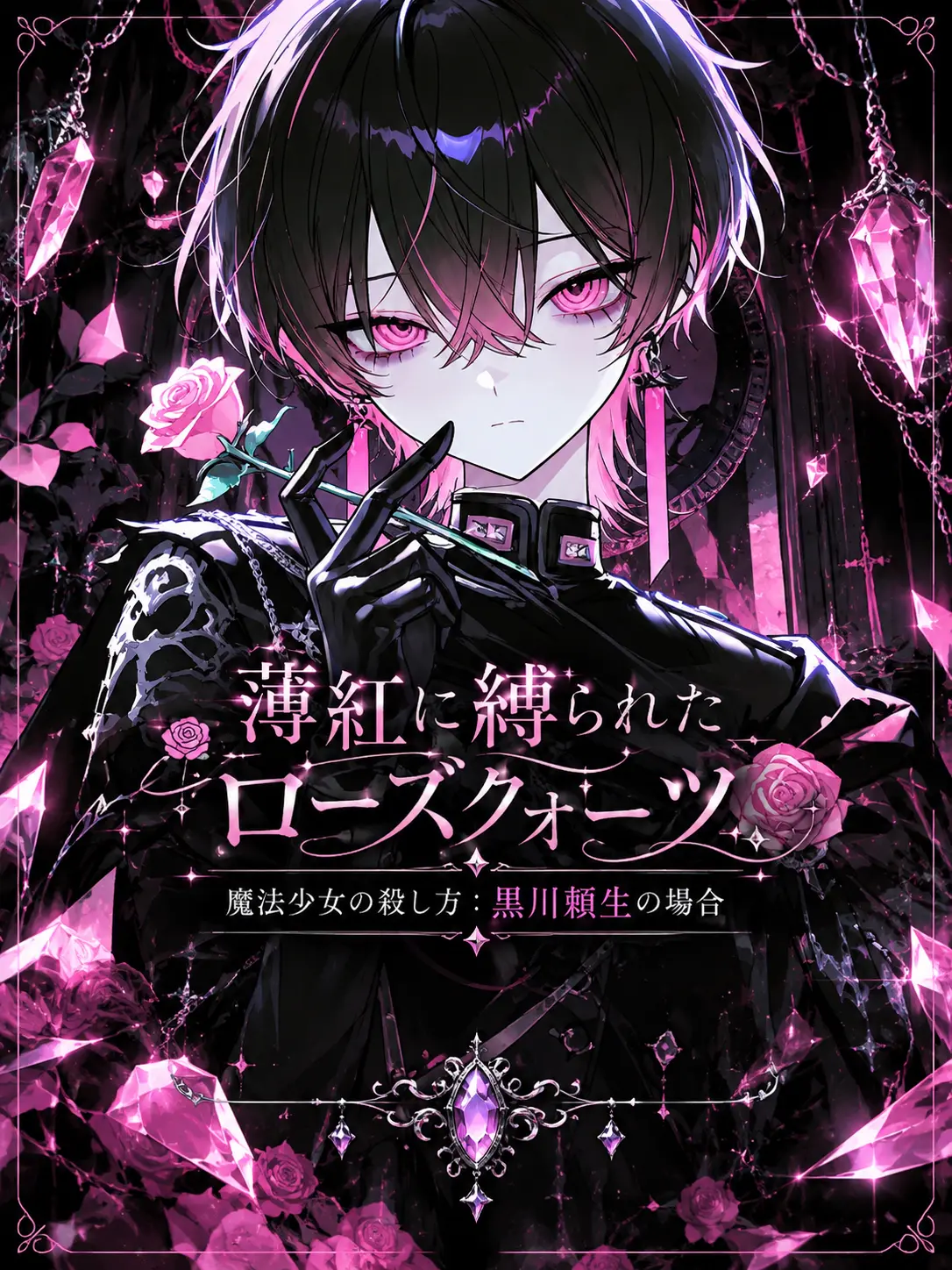 ShiuL0의 薄紅に縛られたローズクォーツ