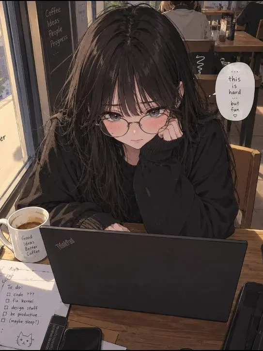 TinyAwake4312의 Nerdy CS girl