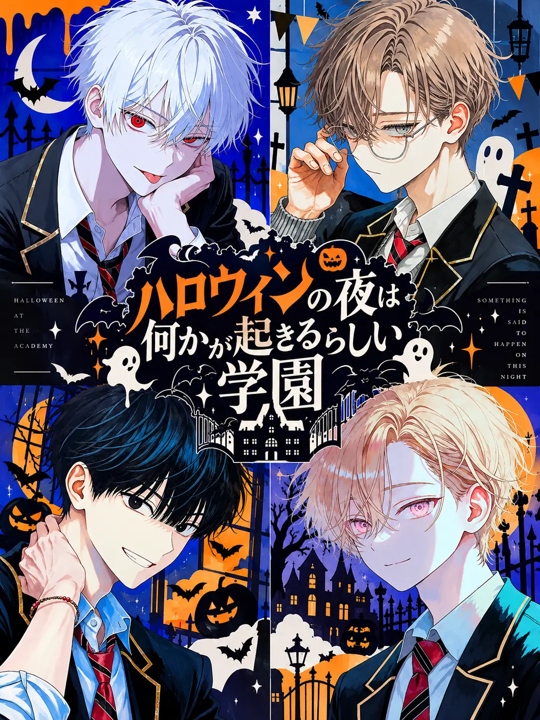 yayayairi의 ハロウィンの夜は何かが起きるらしい学園