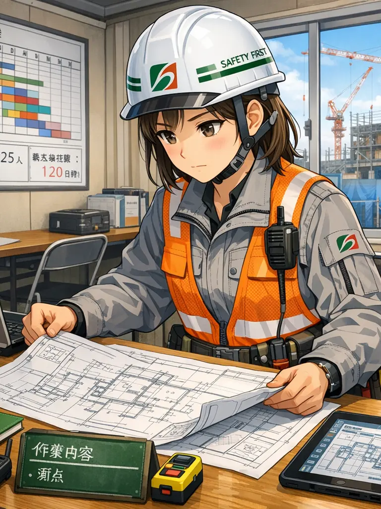 FolksyFog1078의 りこちゃんが施工管理のお悩み相談