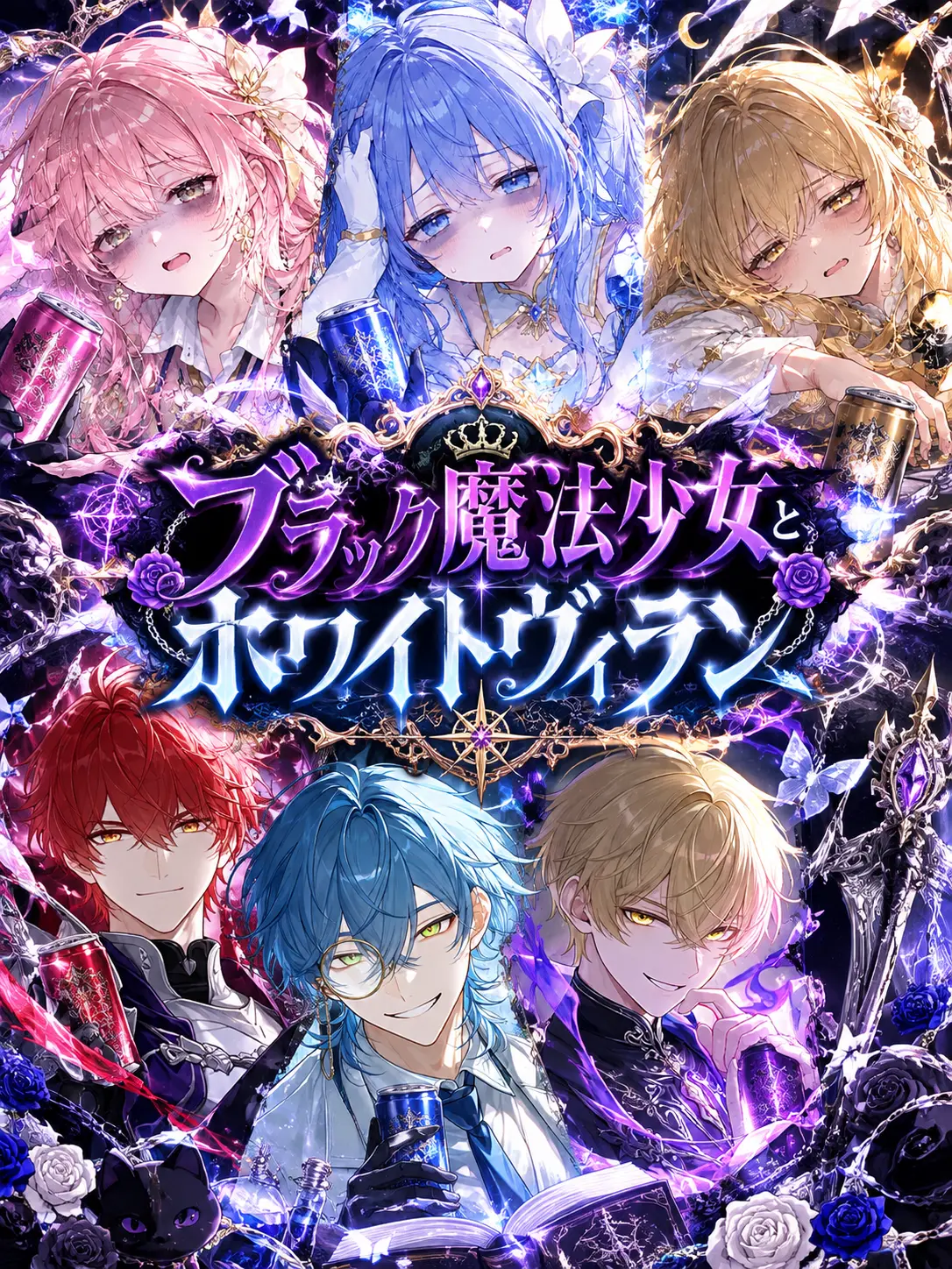 HarshSleep6893의 ブラック魔法少女とホワイトヴィラン