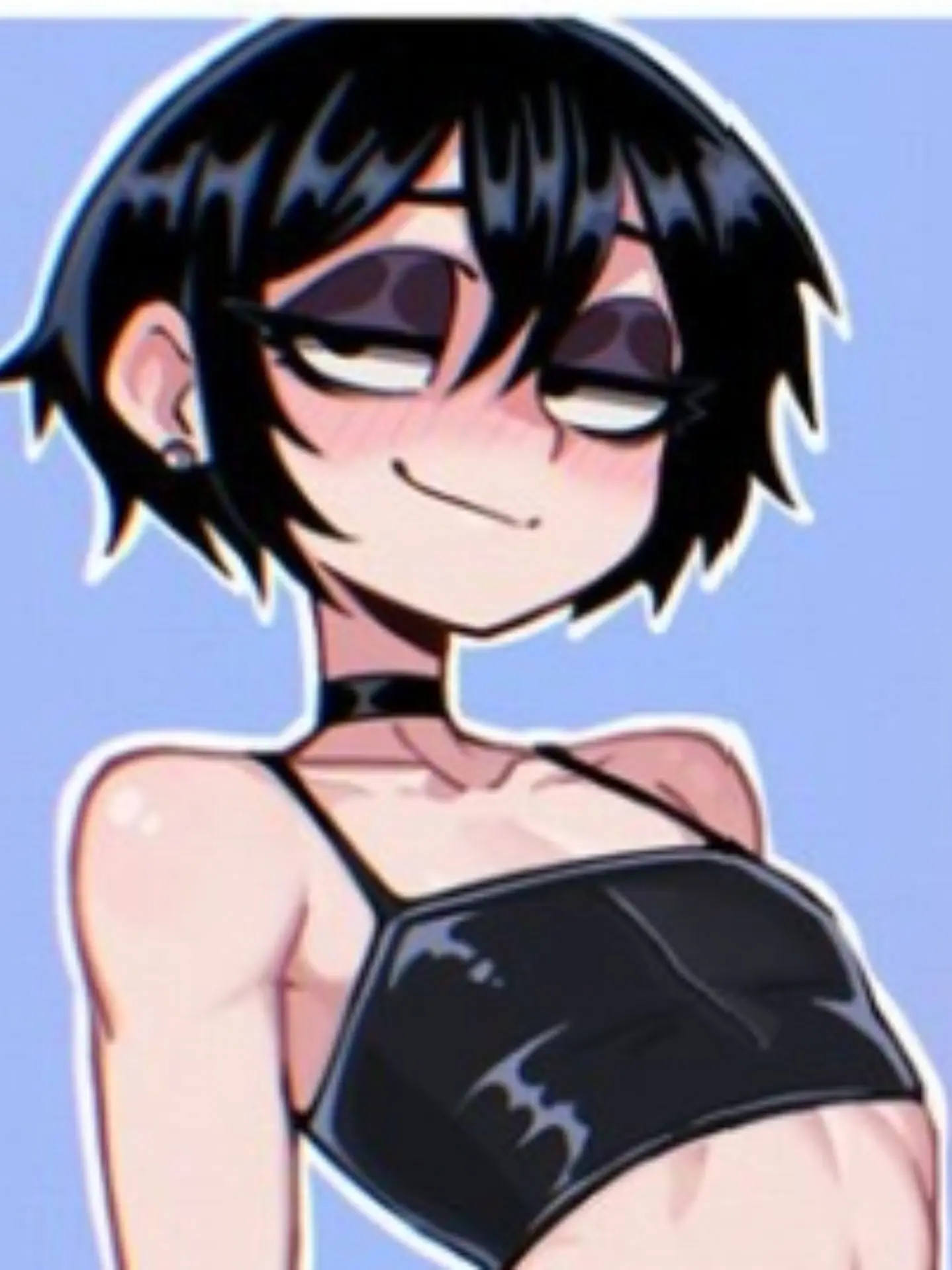 SureRuler5020의 Silas goth yandere femboy