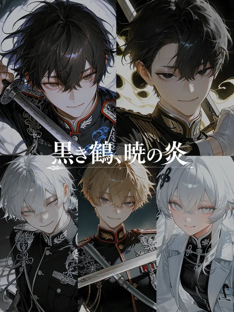 a0423의 黒き鶴、暁の炎
