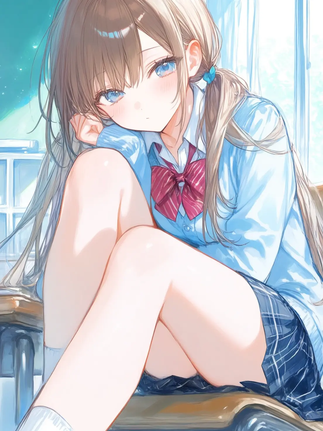 Omoti0715의 Does That Popular Senpai Like Me!?