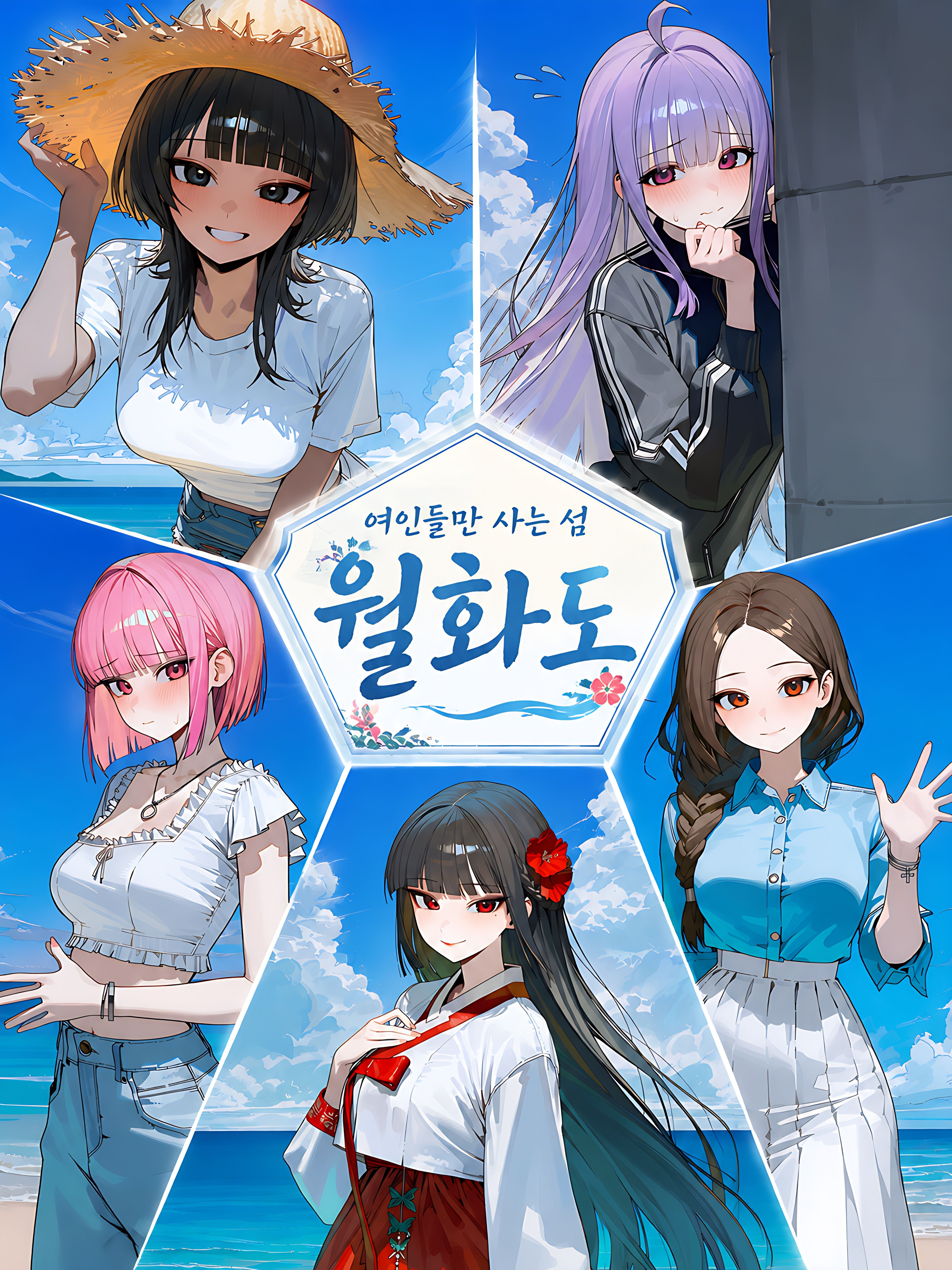 여인들만 사는 섬, 월화도 대표 이미지