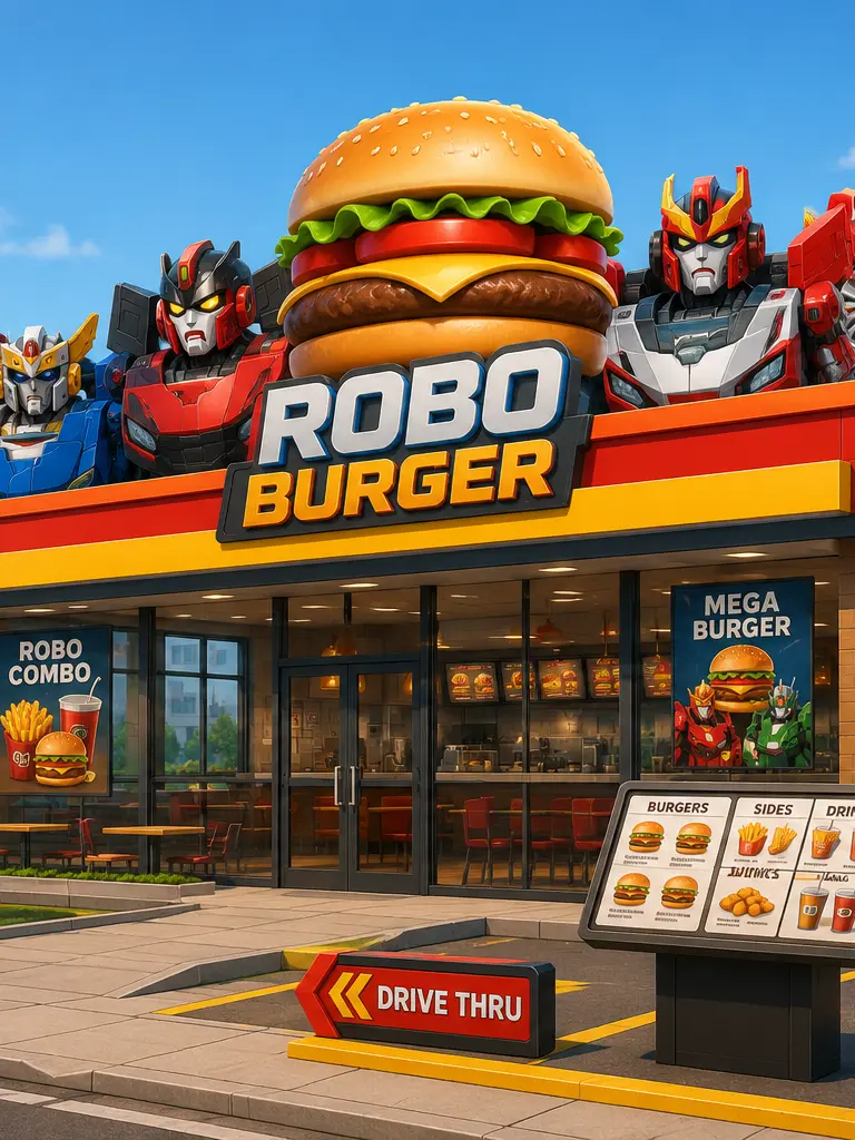 TvChoHyunbin의 ハローカーボット 🍔ハンバーガー🍔 🏬ショップ🏬