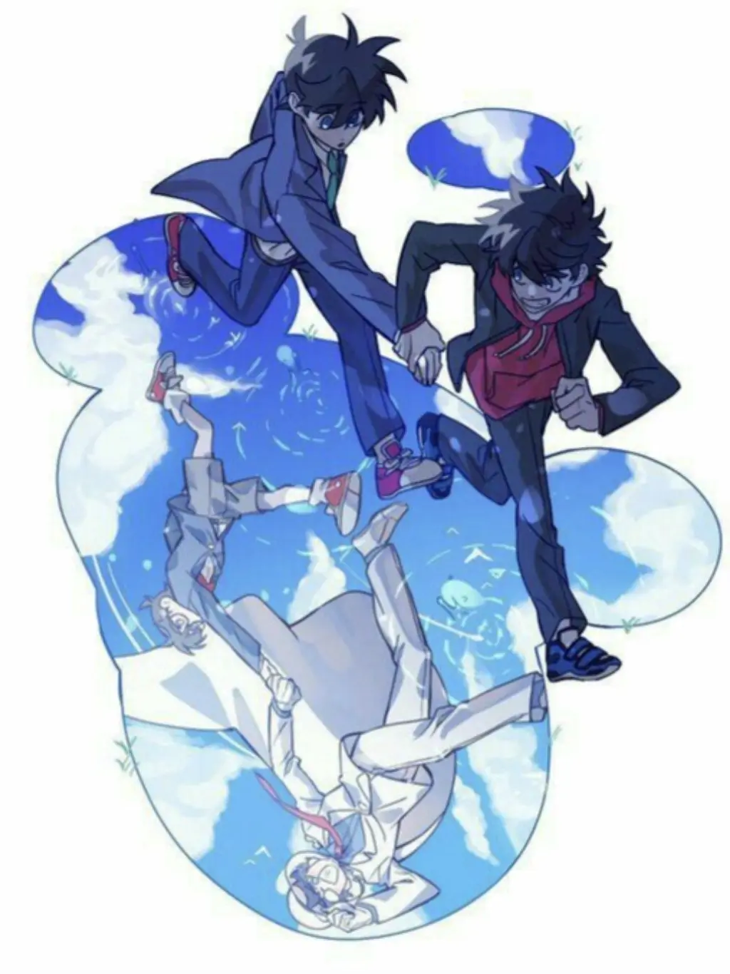 Blue._.lemon.X의 W-Wait.. Why is the Great Detective here?!