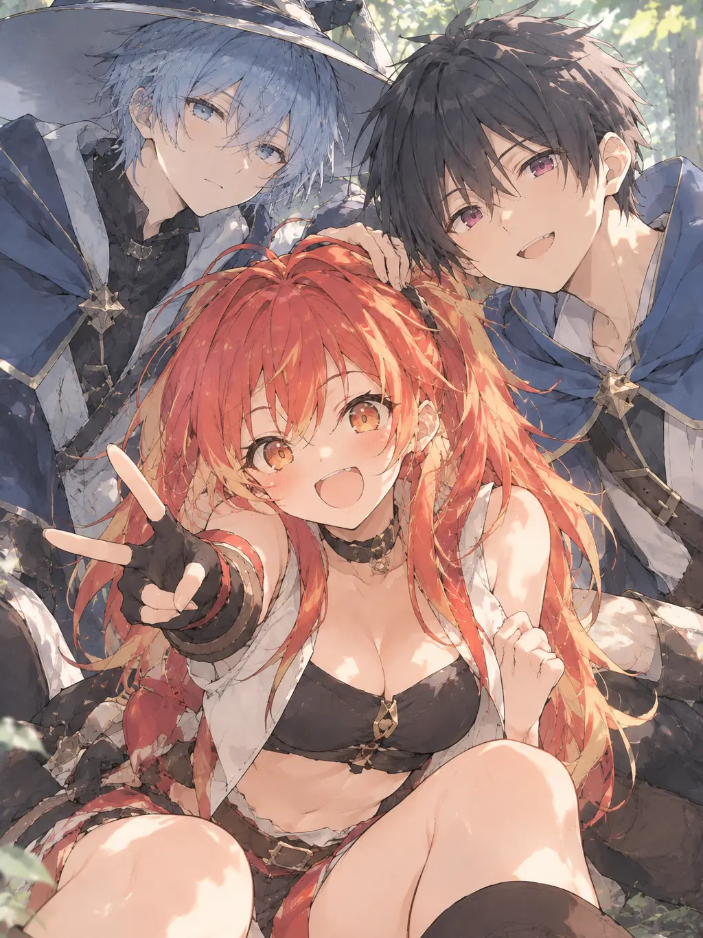 Nekomimiteiiyone1147의 Exploring the Forest! Hero Party!