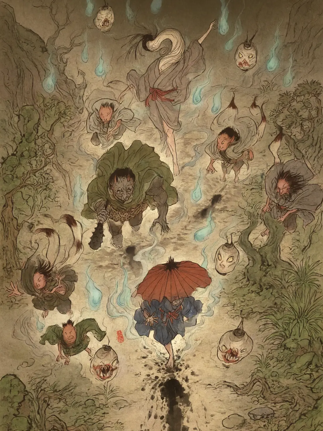 kurage910의 오늘 밤도 요괴는 달빛 아래 춤춘다.