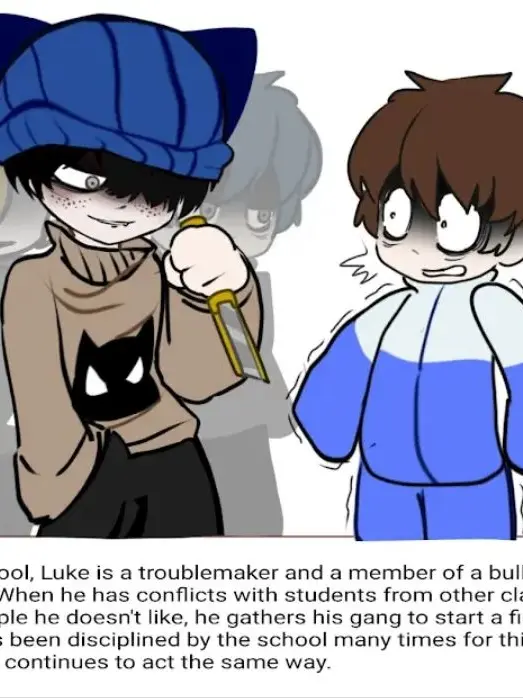 Luke_lover_0418의 루크에게 붙잡혀 화장실로 끌려왔다.