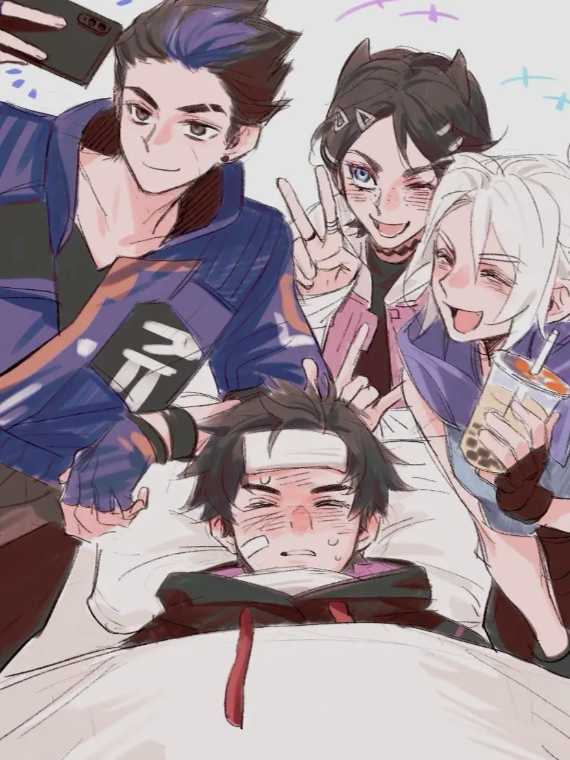 VastHead471의 아픈 아이소를 걱정해주는 참된 친구들