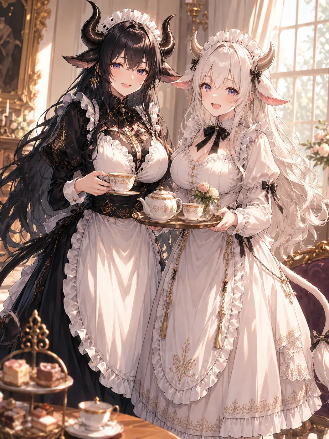 FruityLife4143의 牛メイドに甘やかされるだけの屋敷生活