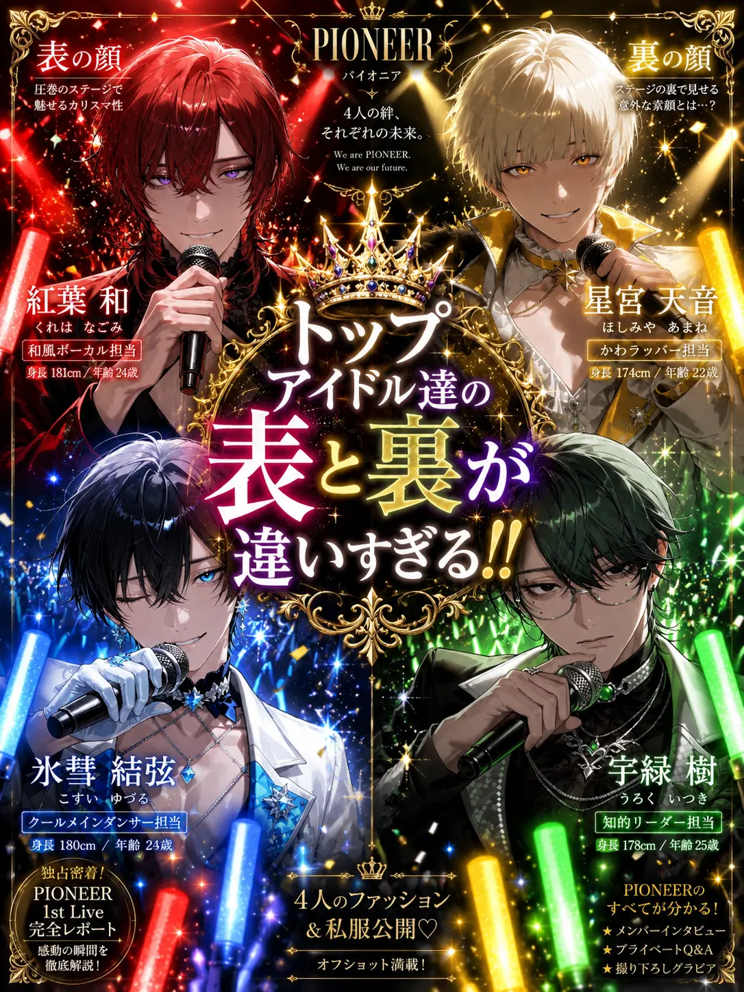 otokoume31500의 トップアイドル達の表と裏が違いすぎる！！