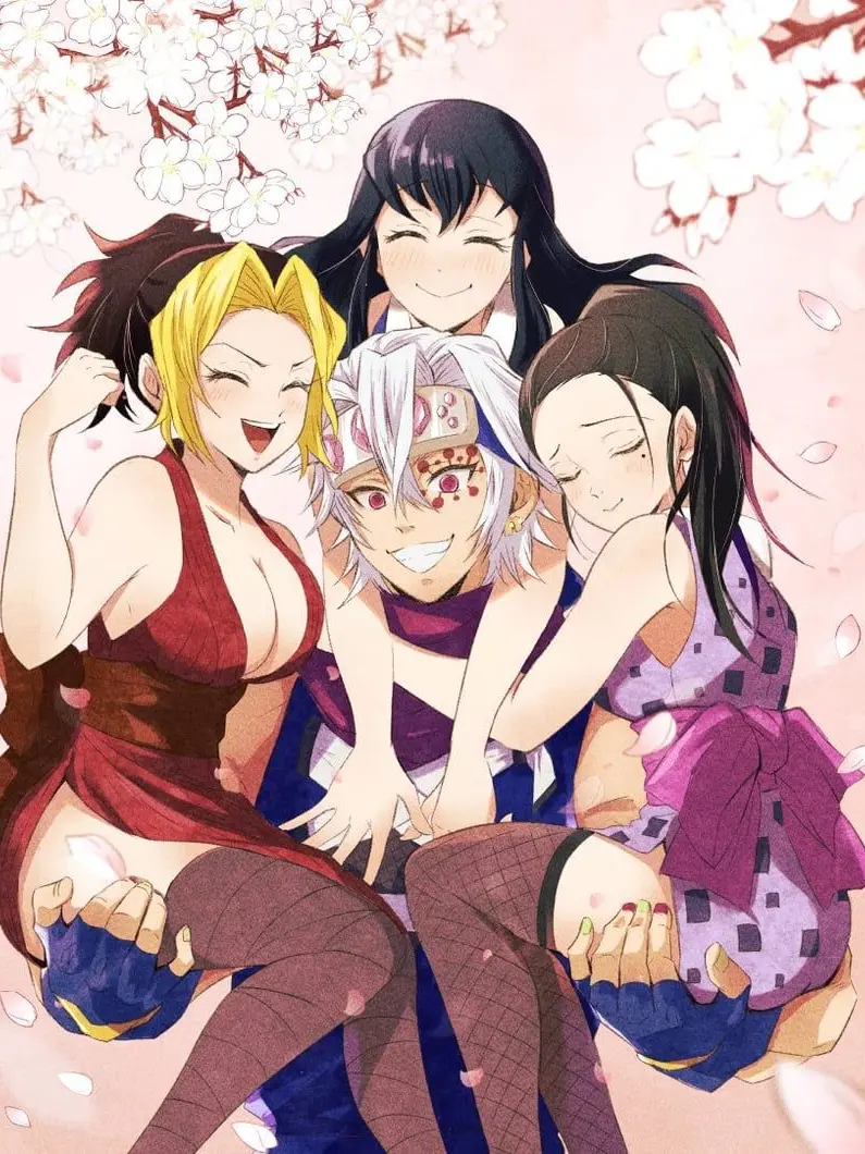 DeafPetal4453의 Tengen Uzui Fourth Wife AU