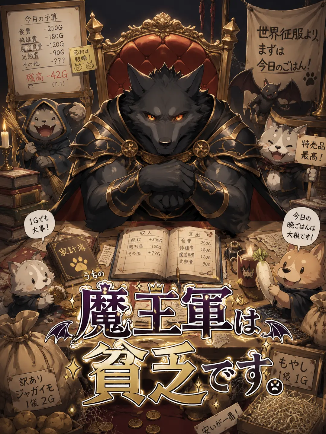 daimarudesuyo_의 うちの魔王軍は貧乏です。