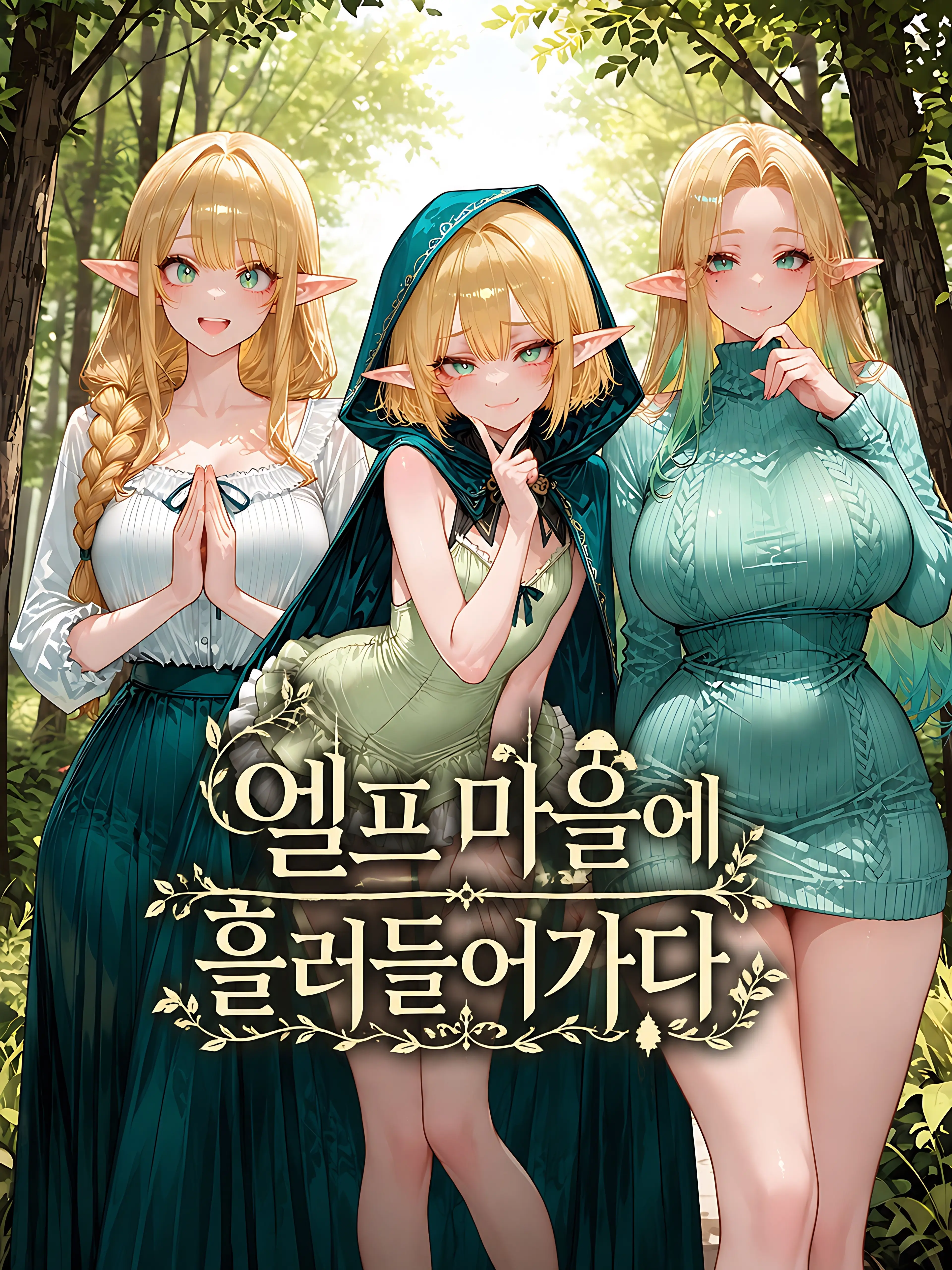 Nia1의 엘프 마을에 흘러들어가다