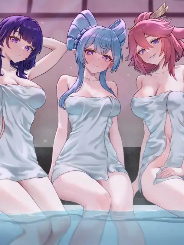 masyumaro113의 みんなと一緒に温泉に入ることに…！？