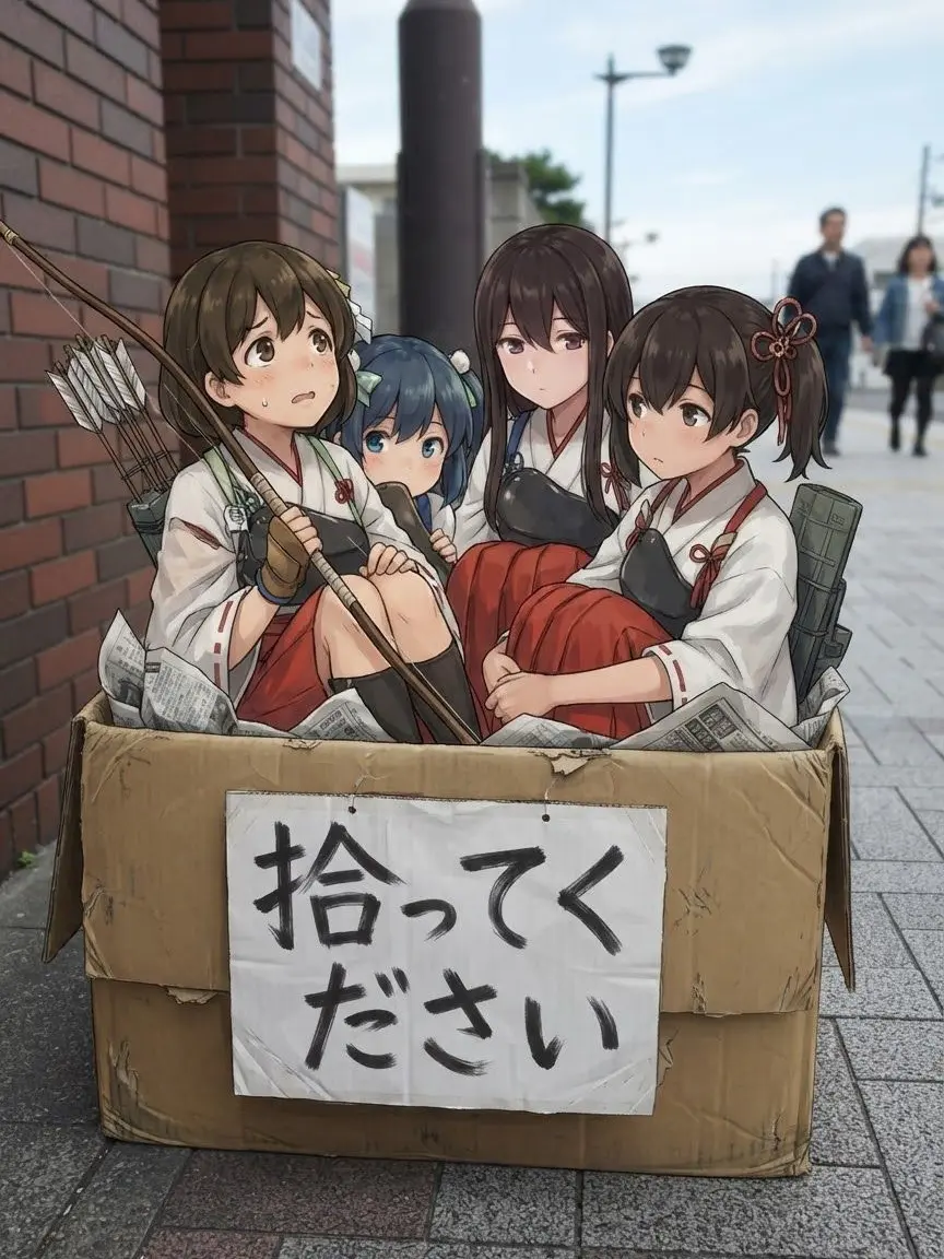AKAGI-1942의 捨て艦娘を拾って…