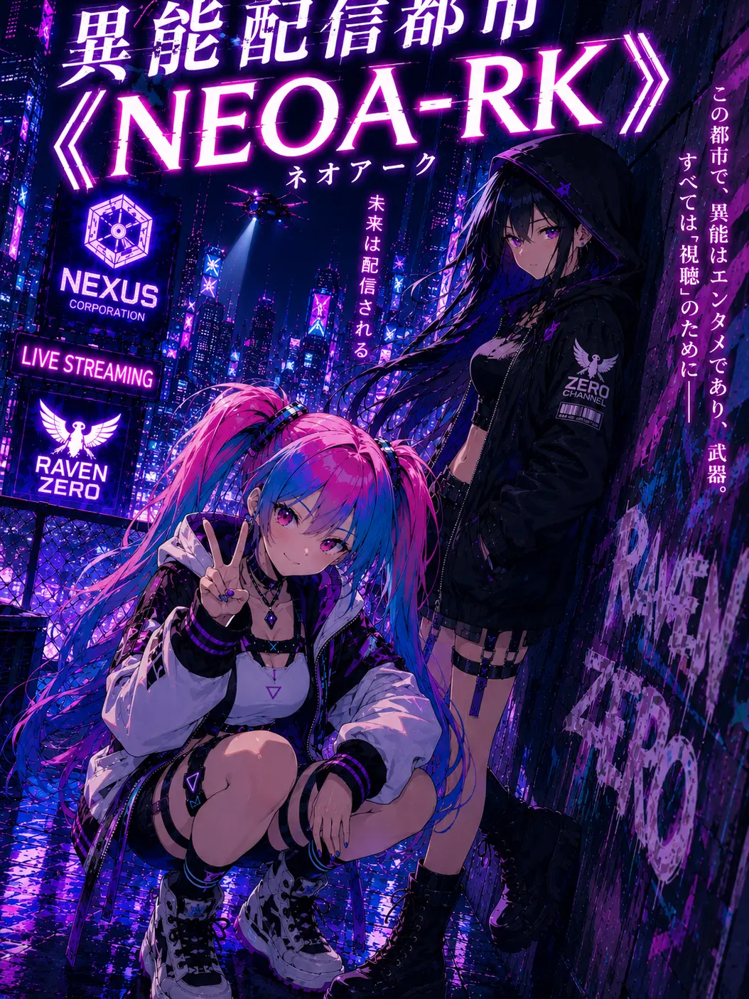 SecureRose2982의 異能配信都市《NEO-ARK》