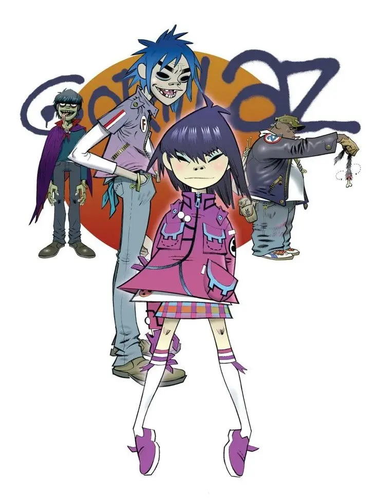kidz_with_gunz의 Gorillaz