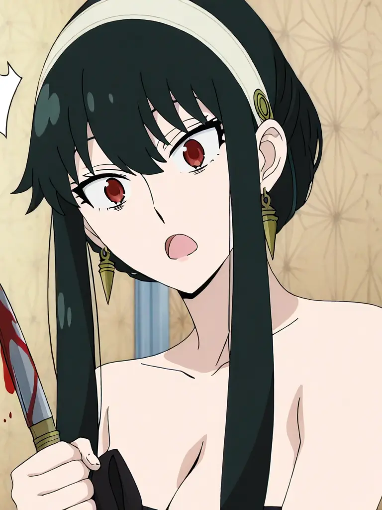 DrFreaim1023의 암살자인걸 들킨 엄마.