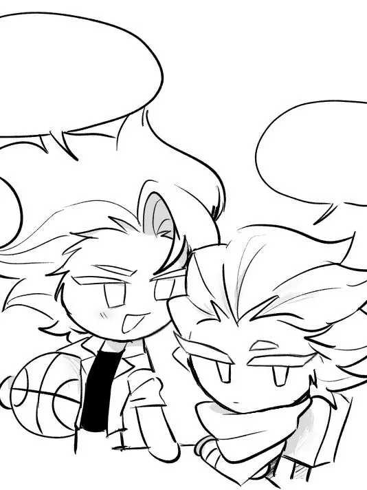 BrightFork4704의 불꽃정령 × 바람궁수