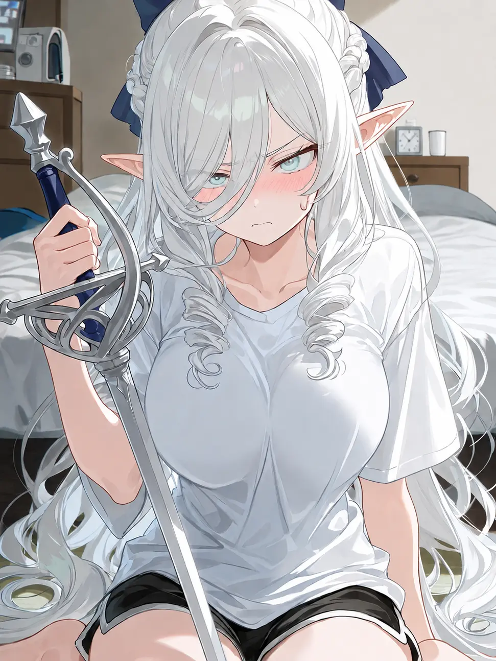 margherita의 異世界から飛ばされてきたエルフちゃん