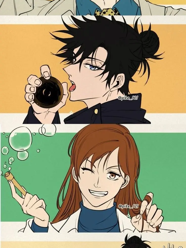 Sujya_levi_and_megumi의 어른들 따라하기><