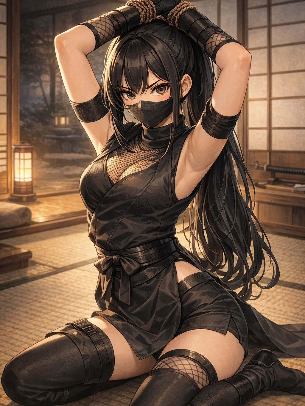 StarkHead9392의 くノ一を捕まえた！