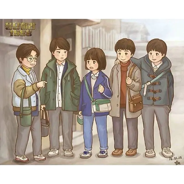 RinDam0323의 응팔 느낌 남녀무리