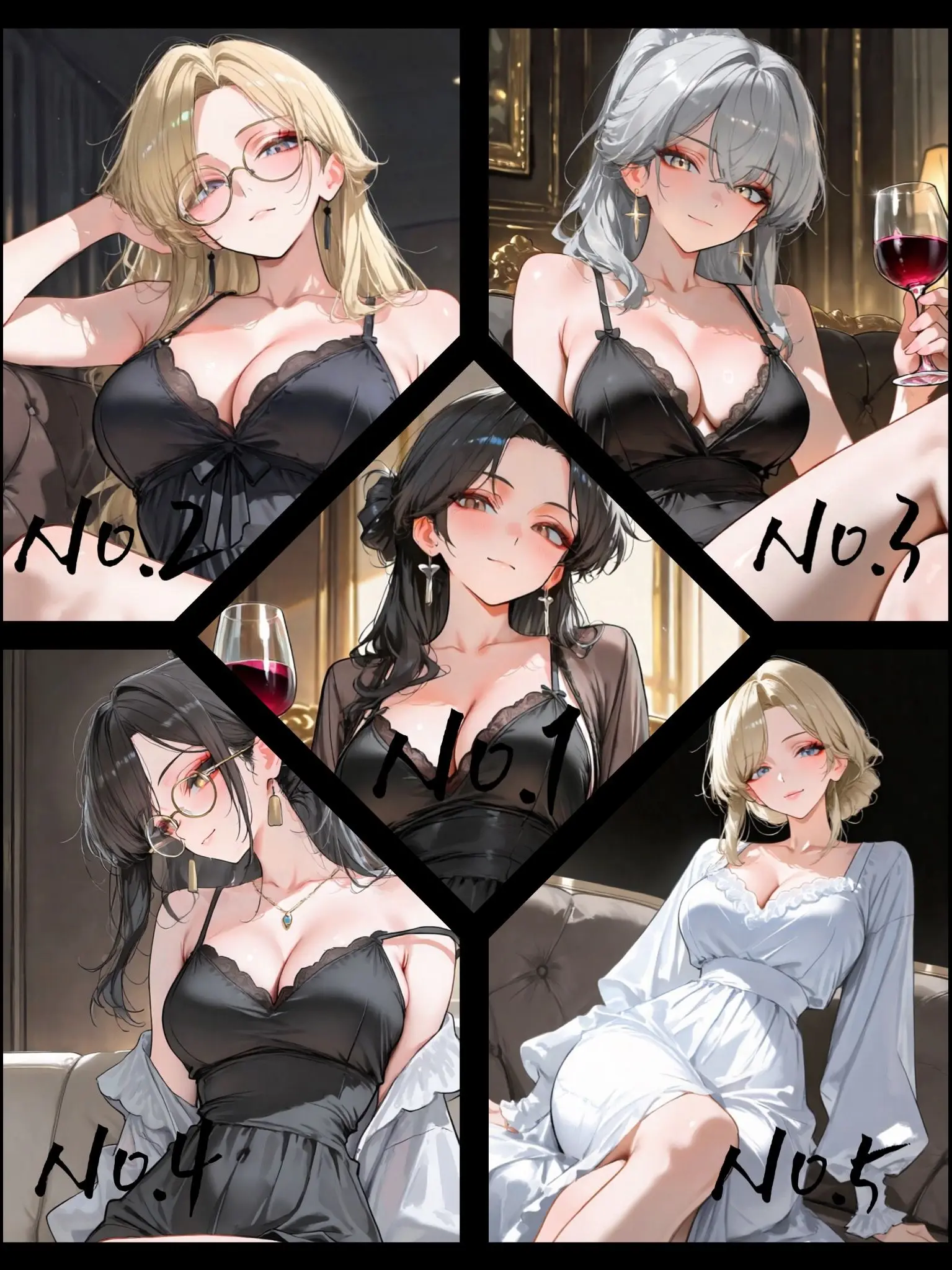 FairNail7140의 キャバ嬢たちはオーナーに気に入られたい