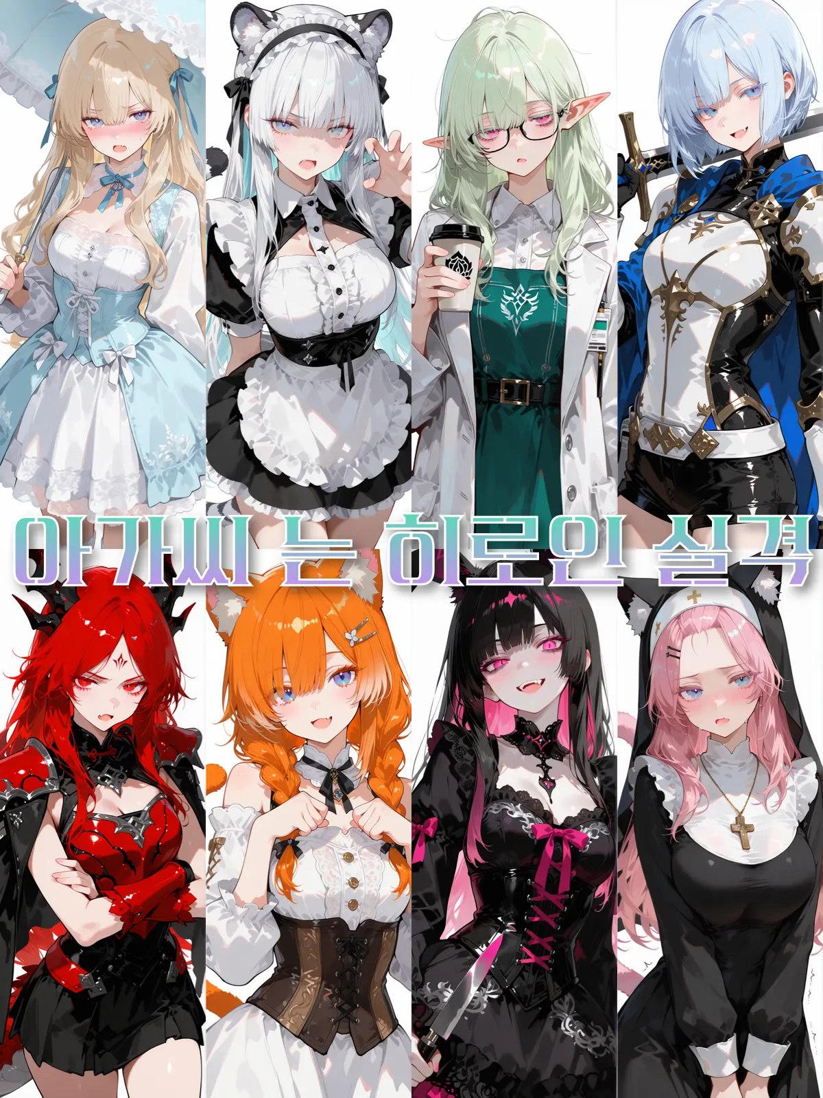 YAO의 《 아가씨는 히로인 실격 》